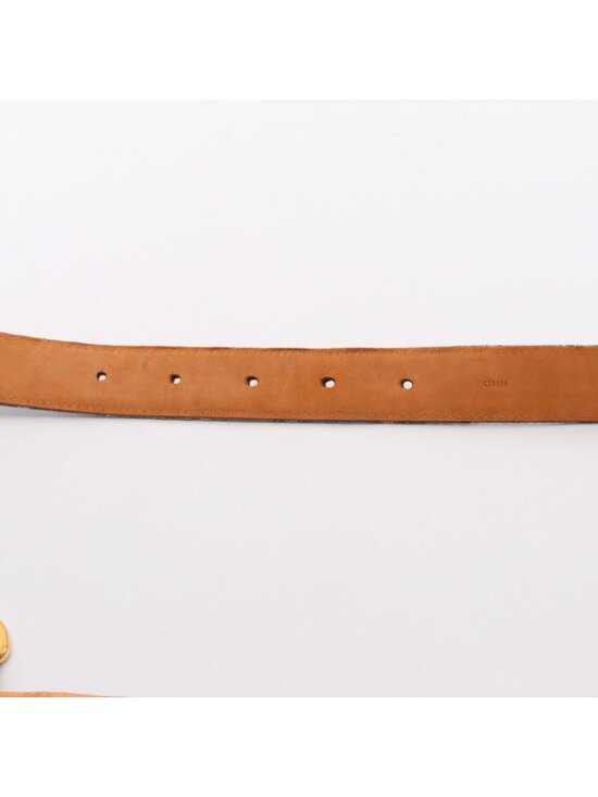 Louis Vuitton Belt Ceinture Monogram Denim Gold main image 12